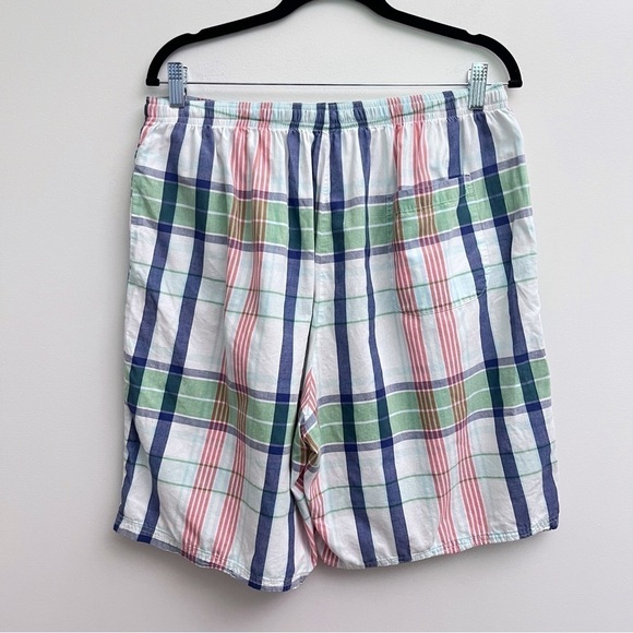 Nautica Men’s colorful plaid cotton drawstring shorts Size Large - Picture 6 of 9
